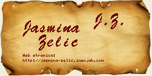 Jasmina Zelić vizit kartica